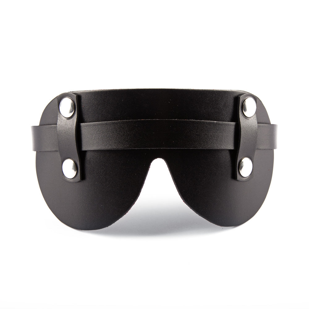 Черная бдсм маска для сенсорной депривации