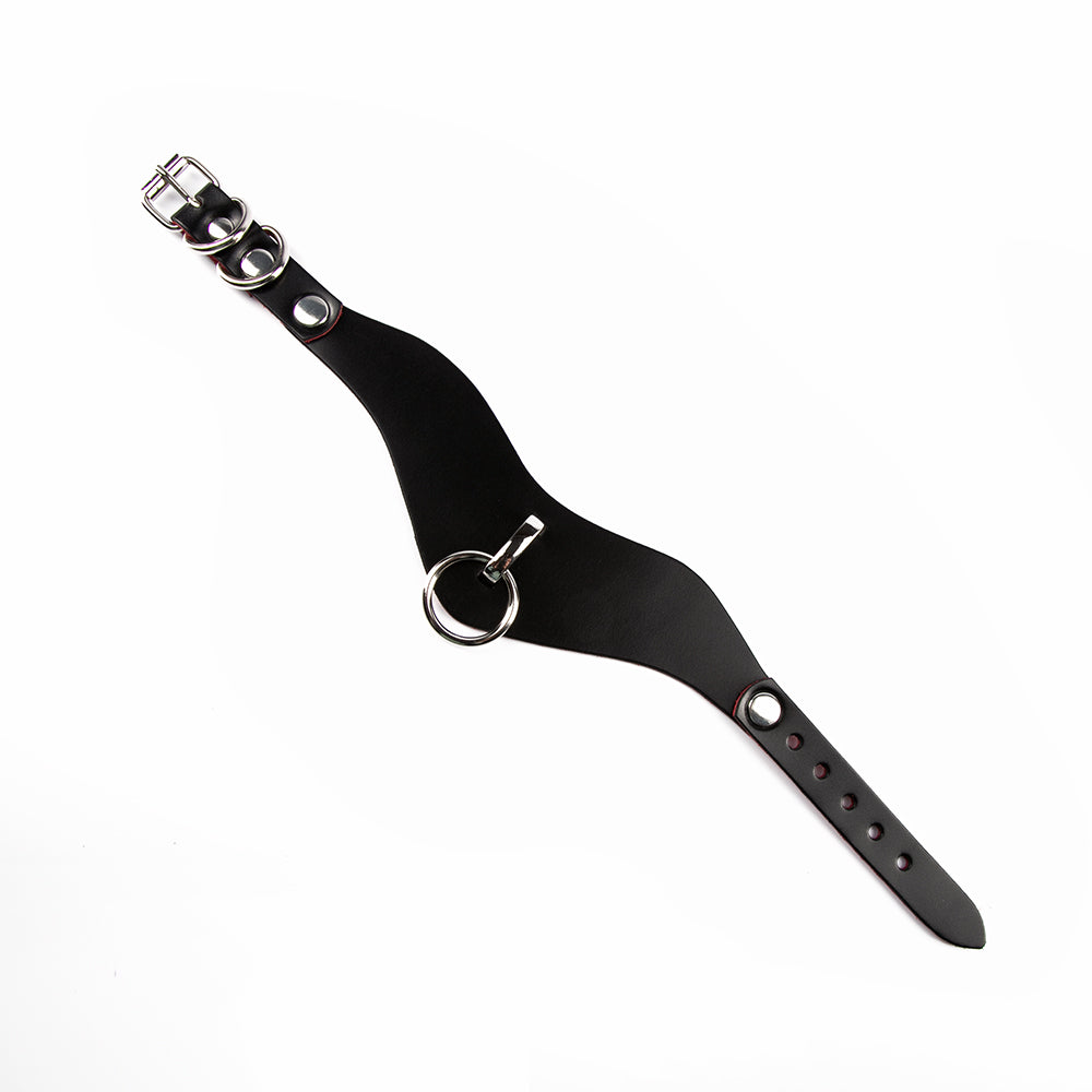 Чорний фігурний чокер на шию