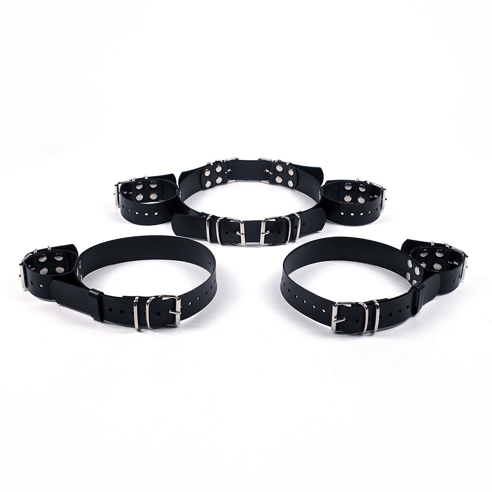 БДСМ набор бондаж из кожи 